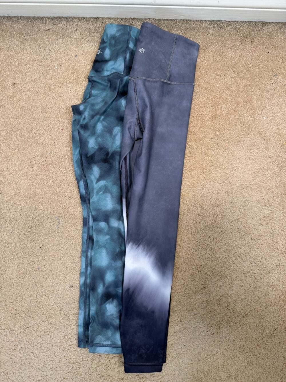 Athleta Elation Leggings XXS Lot of 2 High Rise Yoga Active Pilates Workout